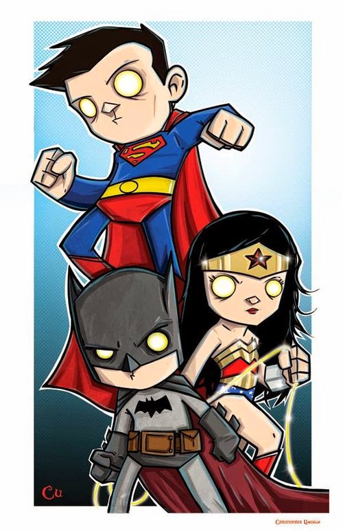 16-Superman-Wonder-Woman-Batman-Chris-Uminga-Game-of-Thrones-Watercolours-www-designstack-co
