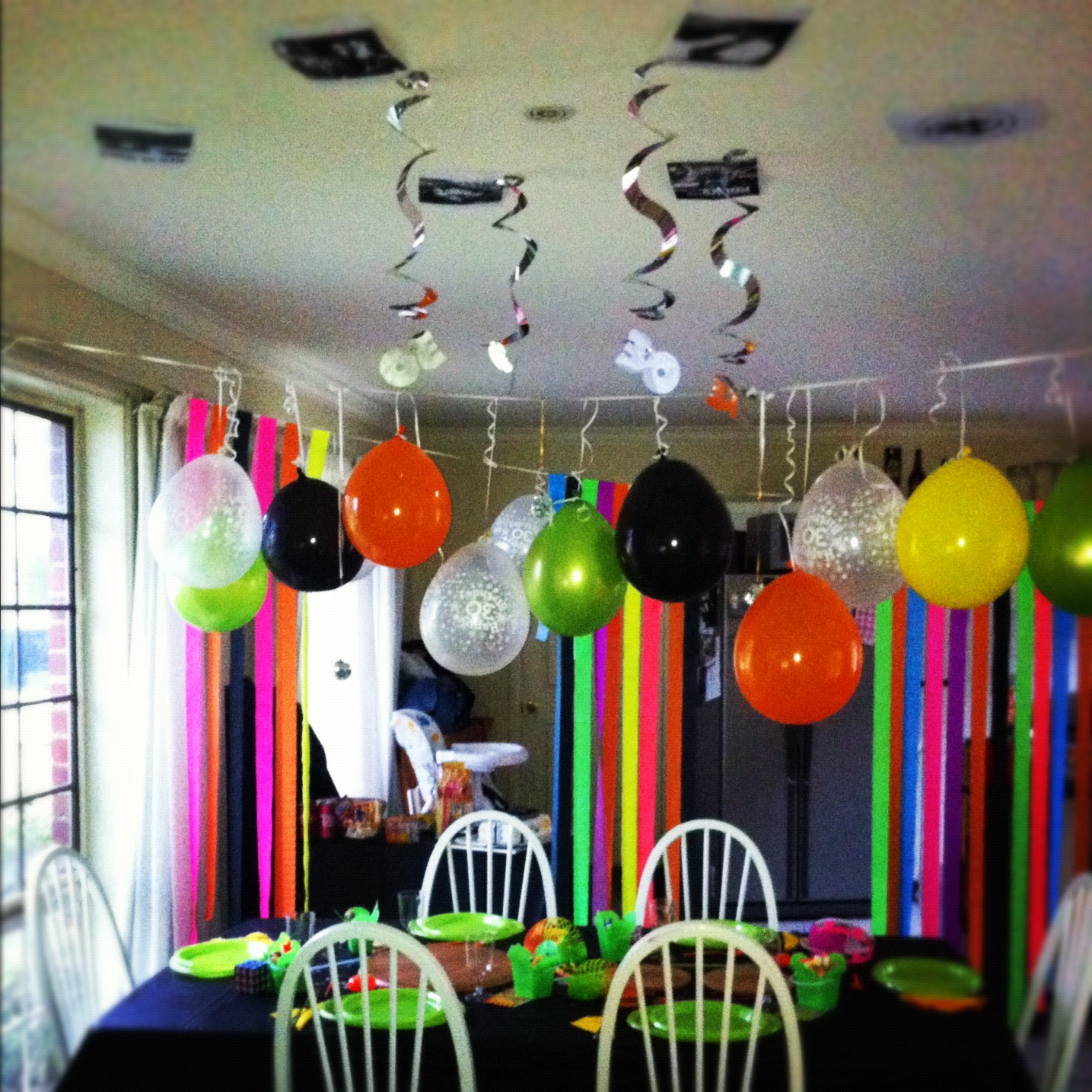 Decorating | 80s theme party, 80s party decorations, Theme party