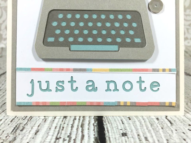Cricut Artistry just a note card
