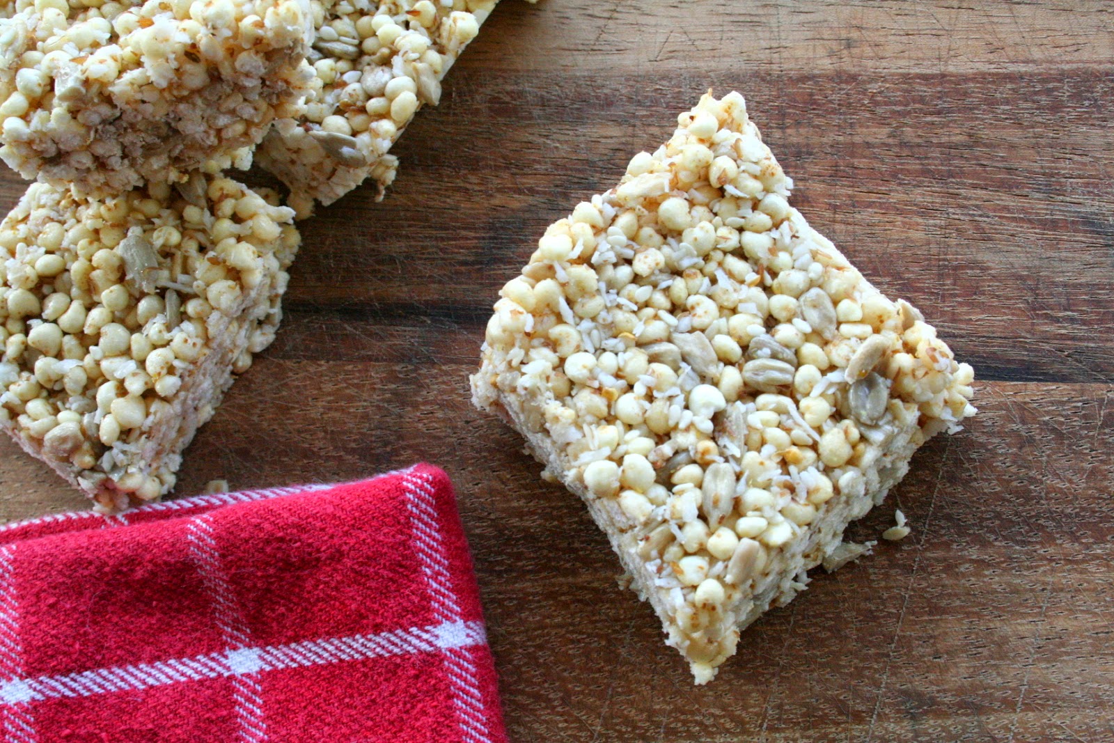 The Healthy Happy Wife Millet Bars (Dairy, Gluten and Refined Sugar Free)