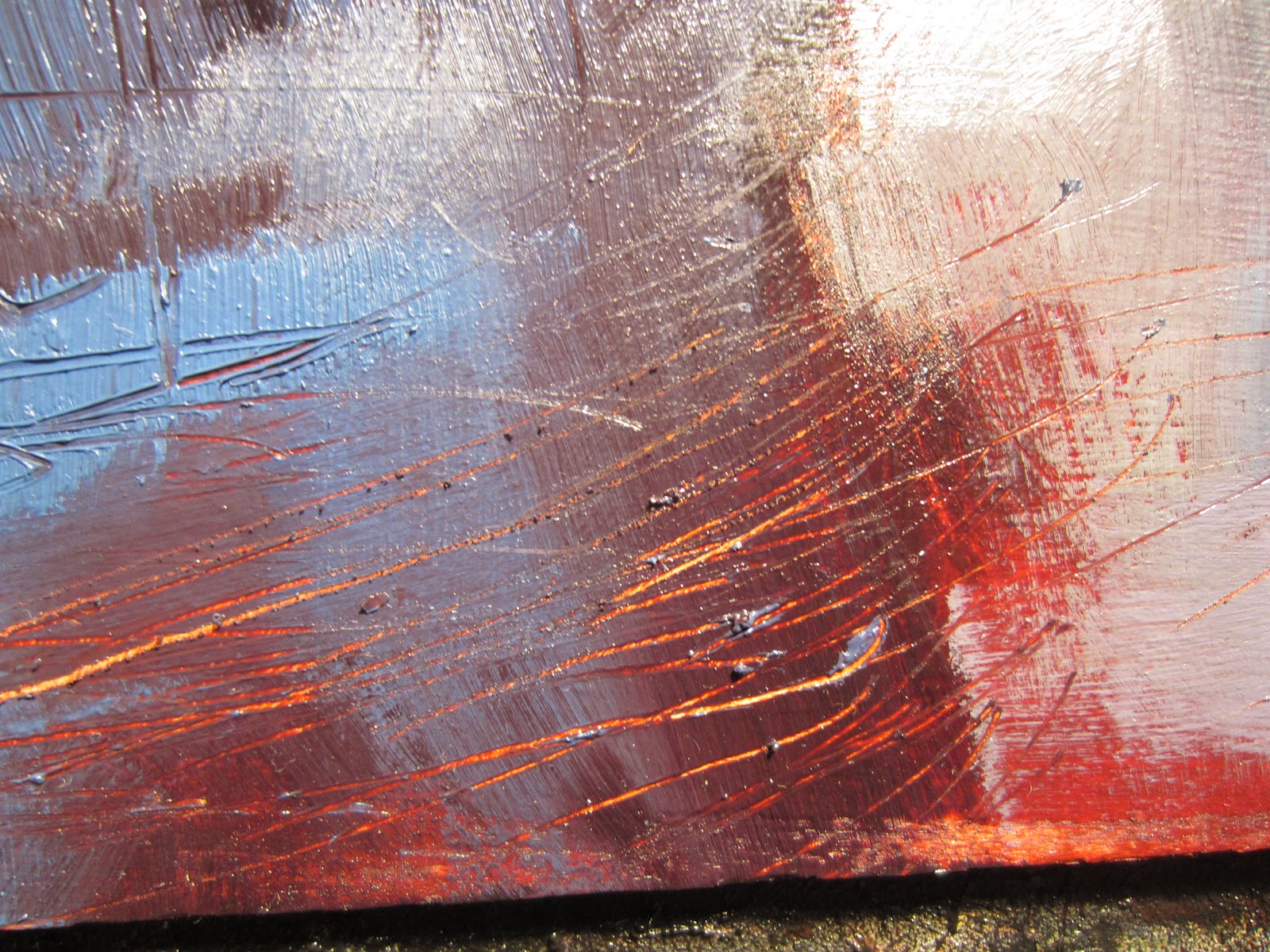 Brian DiNicola Burnt Umber, Raw Umber, Burnt Sienna, Yellow Ocre, Zinc