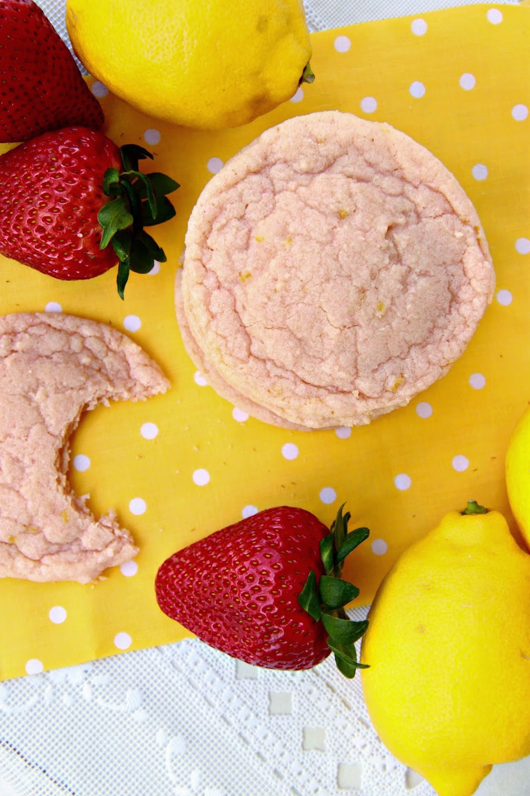 Larissa Another Day Strawberry Lemonade Cookies