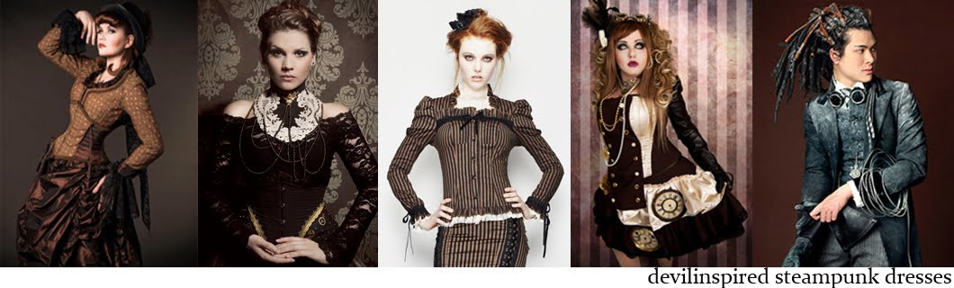 DevilInspired Steampunk Dresses