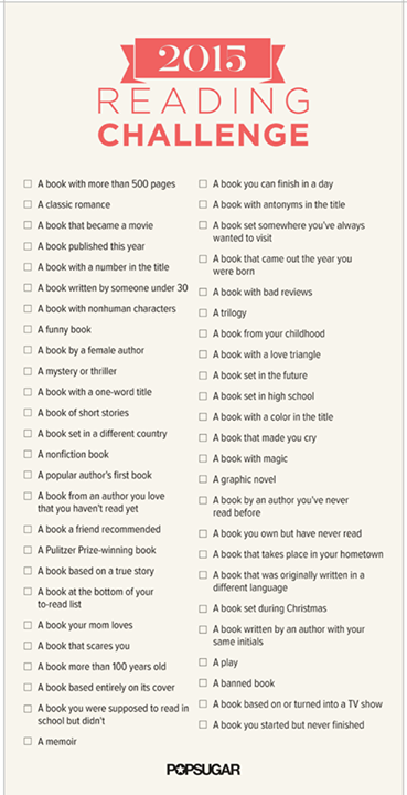 2015 Reading Challenge