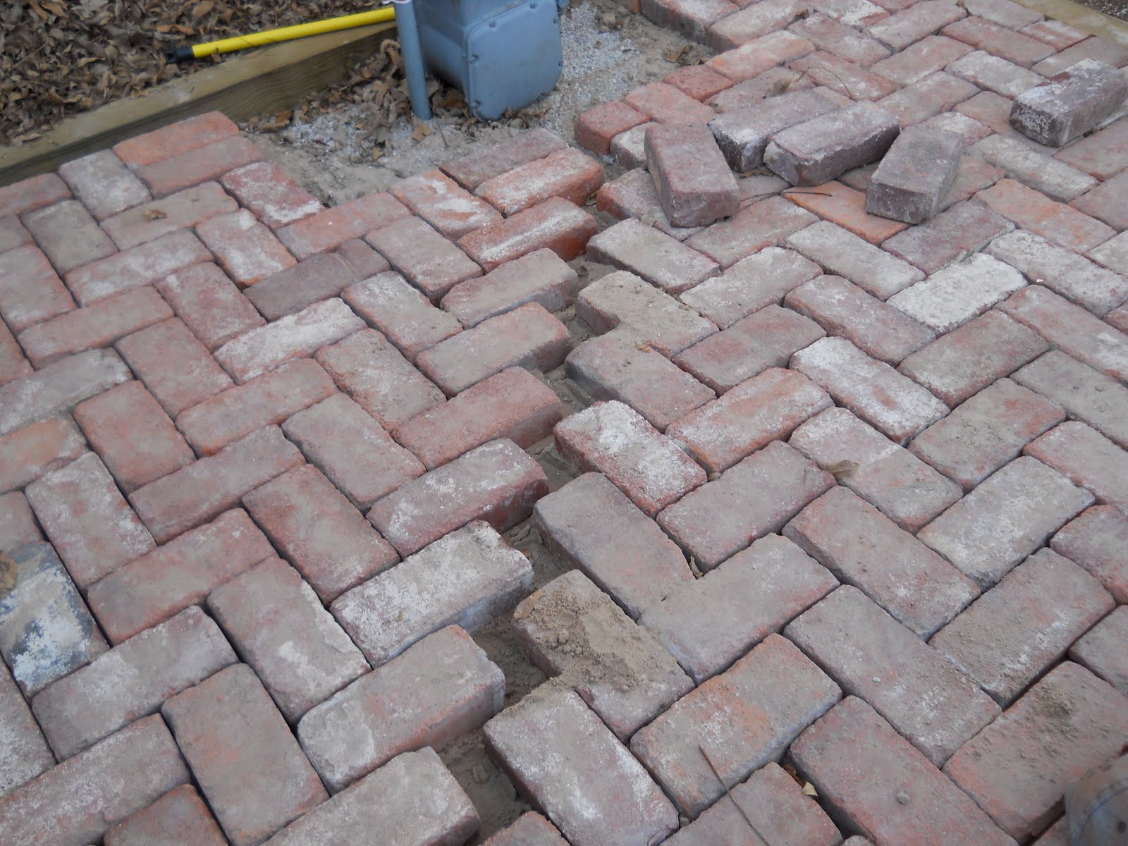 Oklahoma Projects Around The House DIY Brick Patio