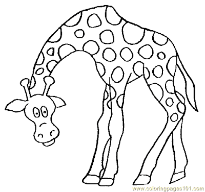 Coloring Pages for Kids: Giraffe Coloring Pages for Kids