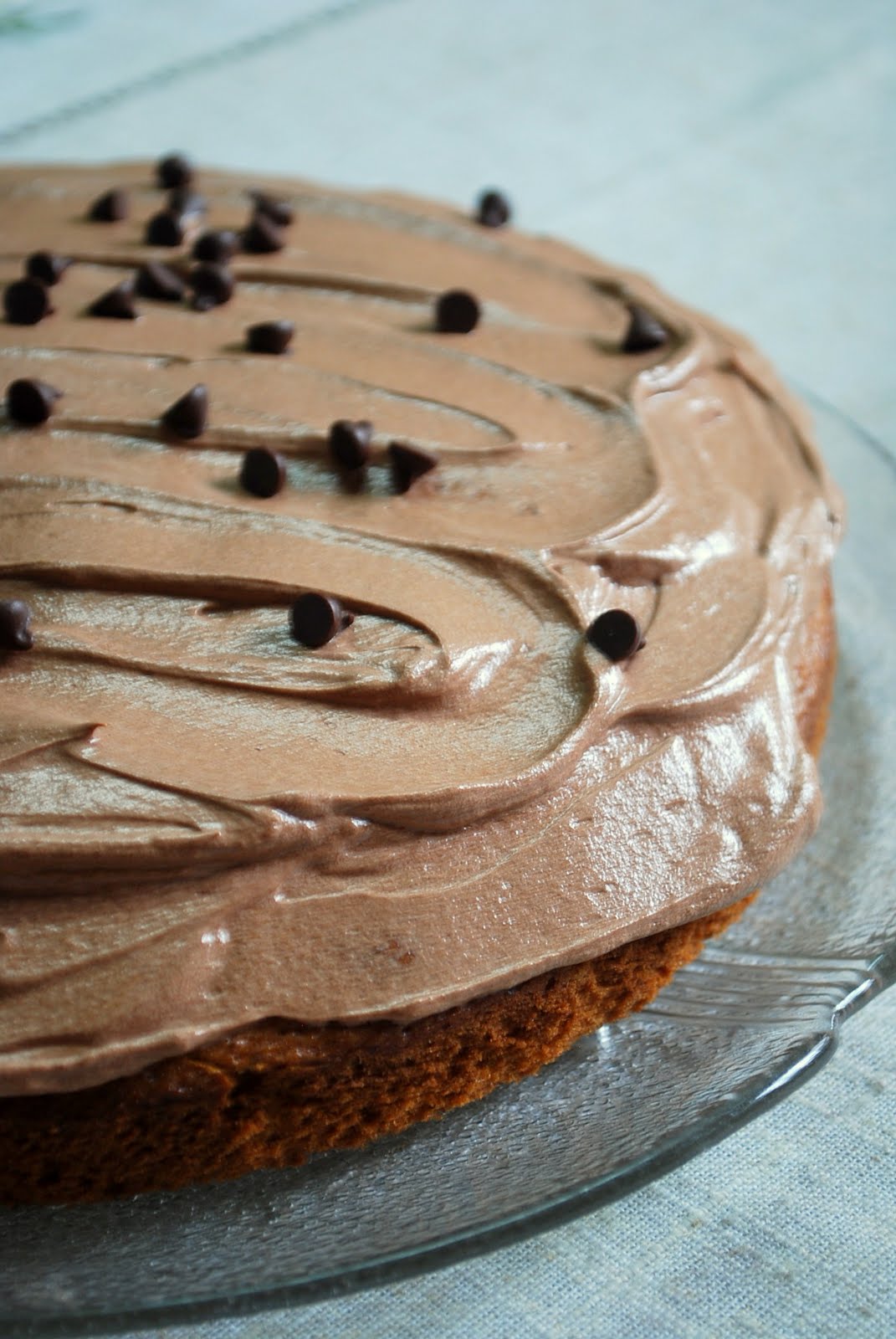 Amateur Bakes German Hazelnut Cake with Chocolate Cream Cheese