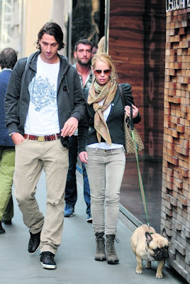 Zlatan Ibrahimovic with Wife