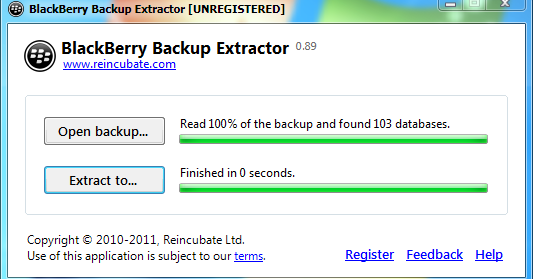 Blackberry extractor v107 serial key