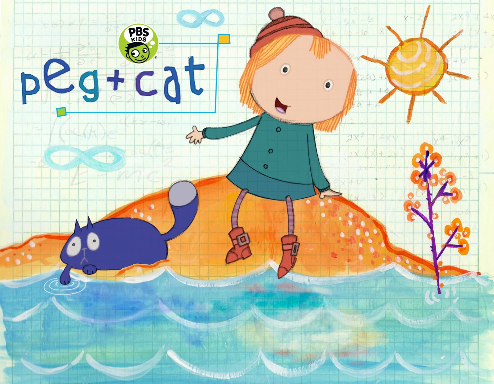 New Kids' Show "Peg + Cat" Premiers Oct. 7th on PBS! Lille Punkin'