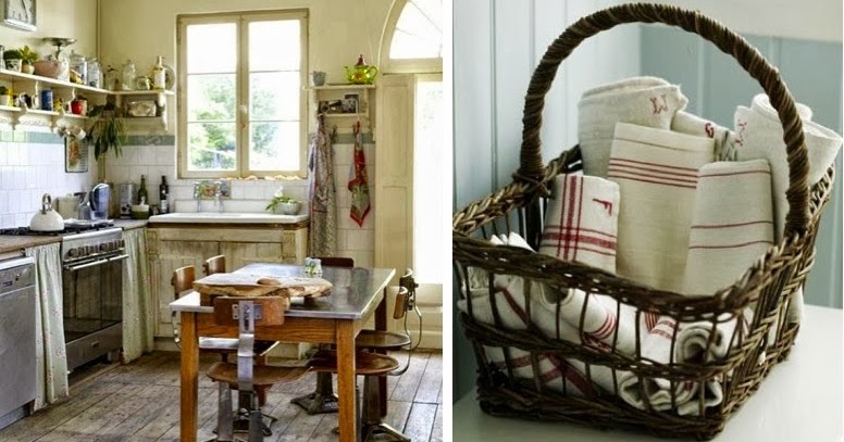 UN BON MOMENT: COCINAS CAMPESTRES CON AIRE VINTAGE