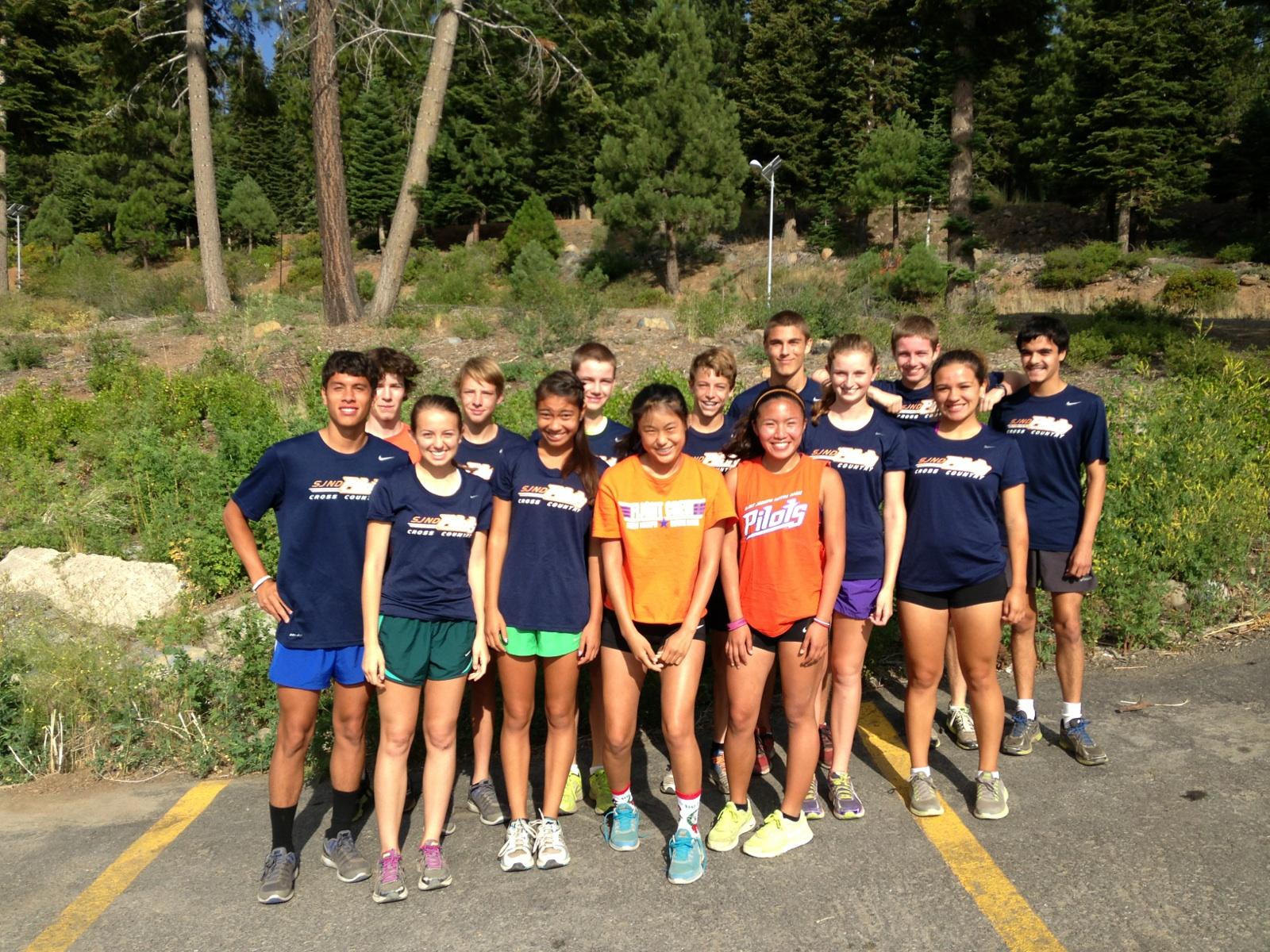Cross Country Express Summer Running Camp Pictures
