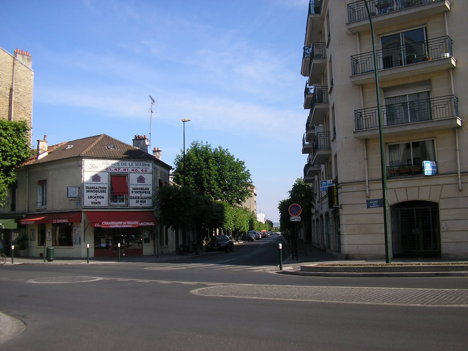 La GarenneColombes le retour du passé Avenue de la RépubliqueRue de