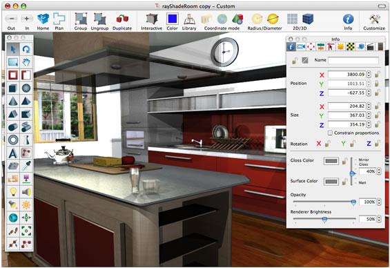 computer aided design software for interior design