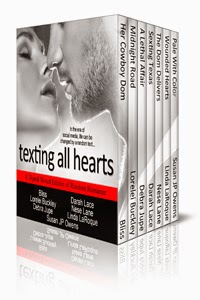 TEXTING ALL HEARTS buy page at Amazon