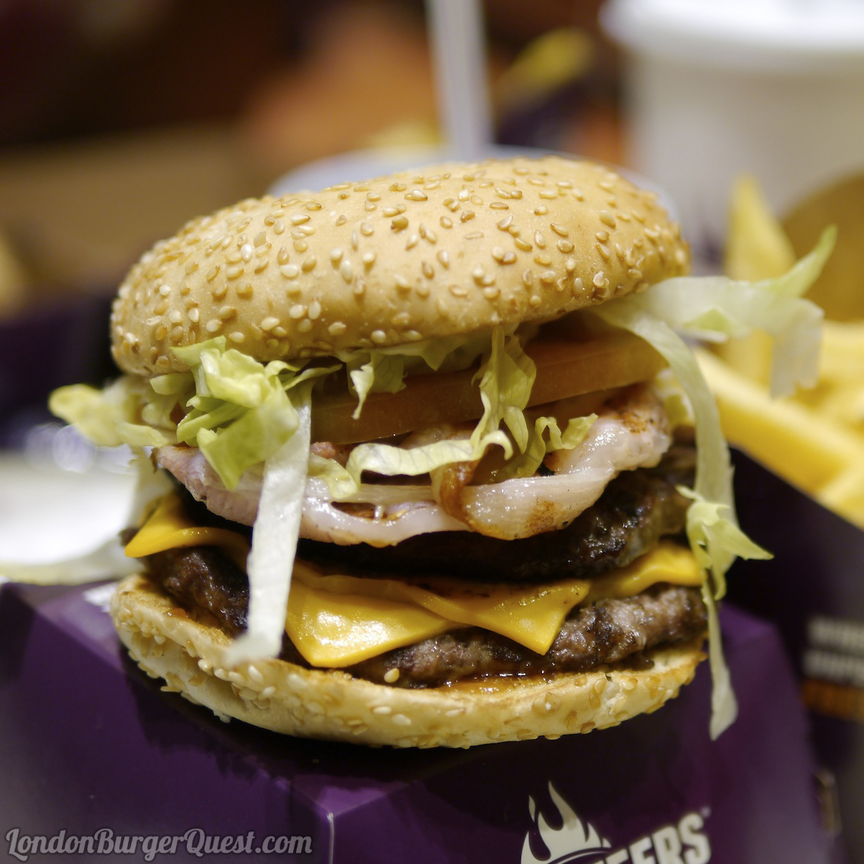 6 ★ Big Bacon King Steer Steers (Clapham Junction) London Burger Quest