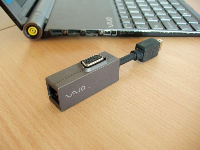 Sony VGA lan adapter for Vaio type P