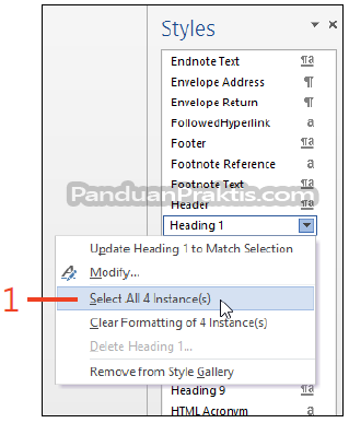 style pane in word 2013 style pane in word 2013