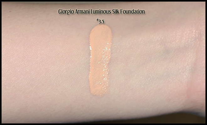 Foundation Review Series: Giorgio Armani Luminous Silk Foundation