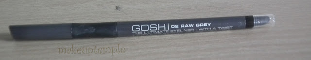 Gosh Ultimate Eye Liner 02 Raw Gray Swatches