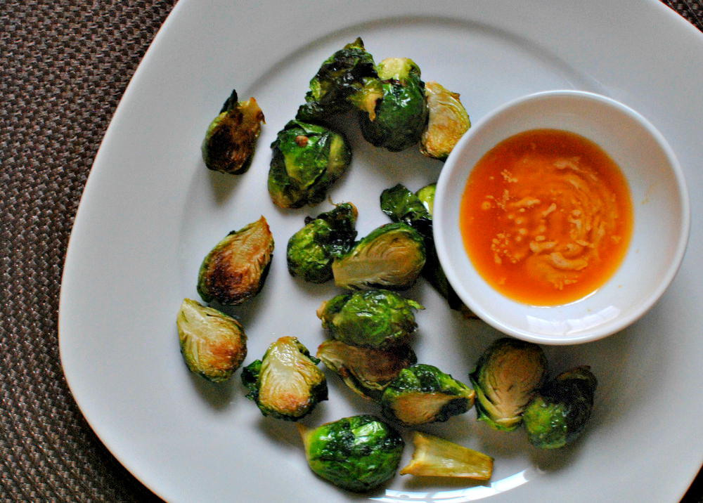 A Clove of Garlic, A Pinch of Salt Fried Brussel Sprouts with Paprika