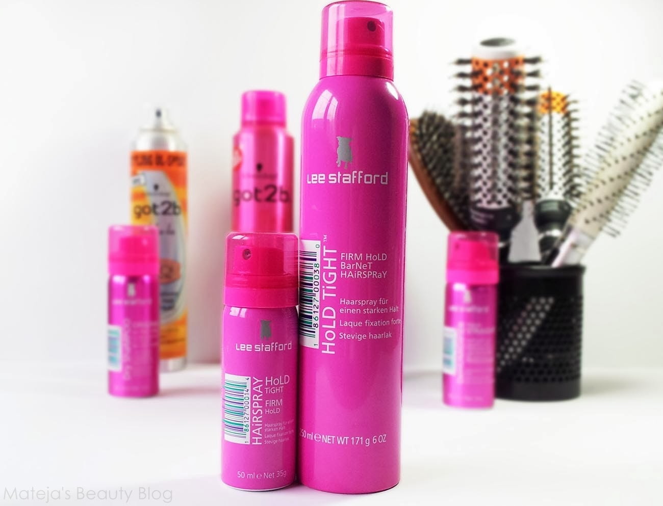 Lee Stafford Dehumidifier, Dry Shampoo and Hold Tight Hairspray