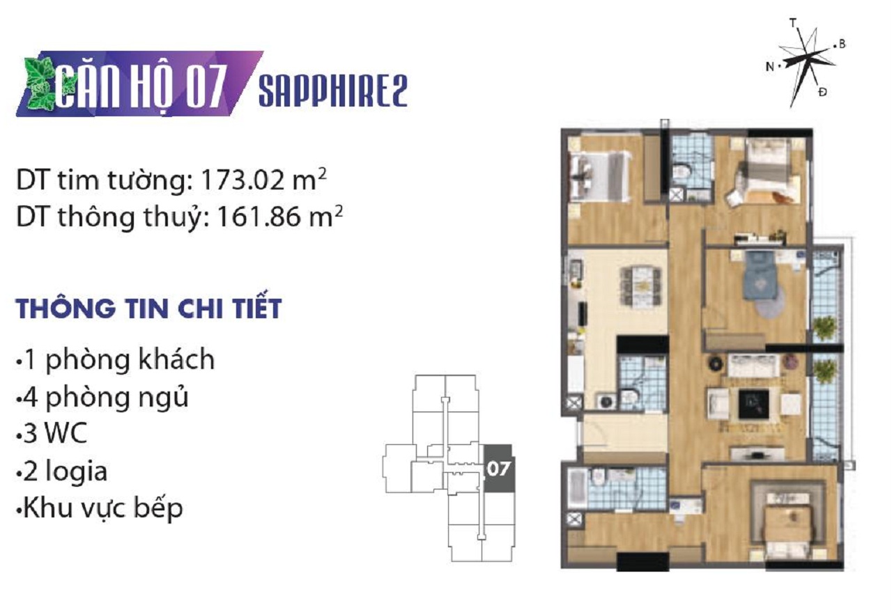 Mặt Bằng Chung Cư Goldmark City Tòa SapPhire 2 Mặt Bằng Chung Cư Goldmark City Tòa SapPhire 2