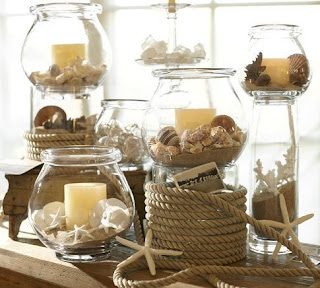 what can you put in jars to decorate