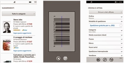 AMAZON APP GRATUITA STORE PER WINDOWS PHONE IN ITALIANO