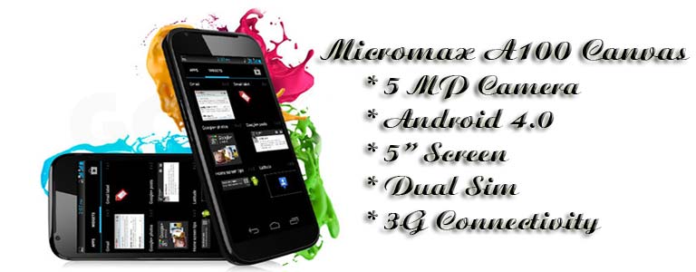 Micromax Superfone Canvas A100