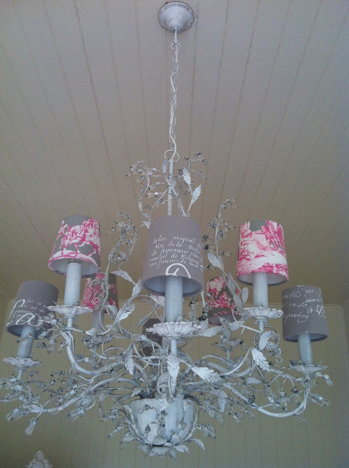 am also thrilled that my clipshades for our bedroom chandelier have ...
