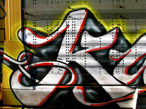 graffiti letter k