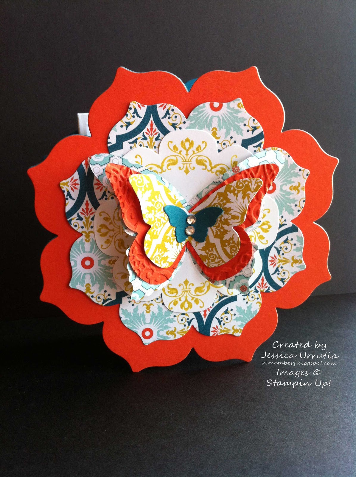 Stamp a Blessing Spring is here! Butterfly Box Tutorial with Floral Frames