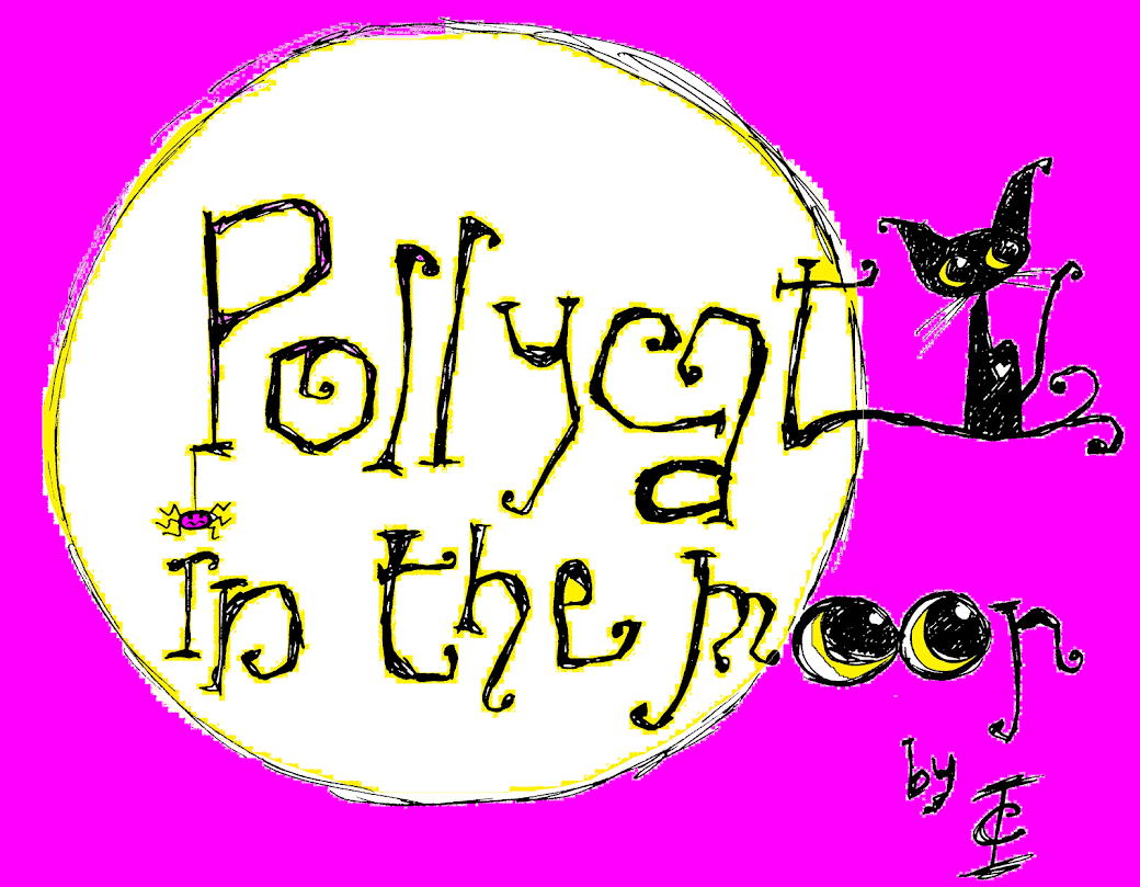 Pollycat in the moon