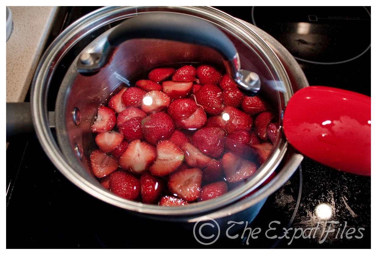 . the expat files . Russian Strawberry Compote