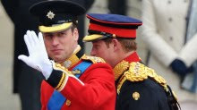PRINCE WILLIAM and HARRY