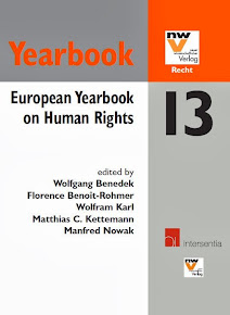 European Yearbook on Human Rights 2013 (co-ed.)