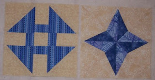 October Blue & Tan Blocks