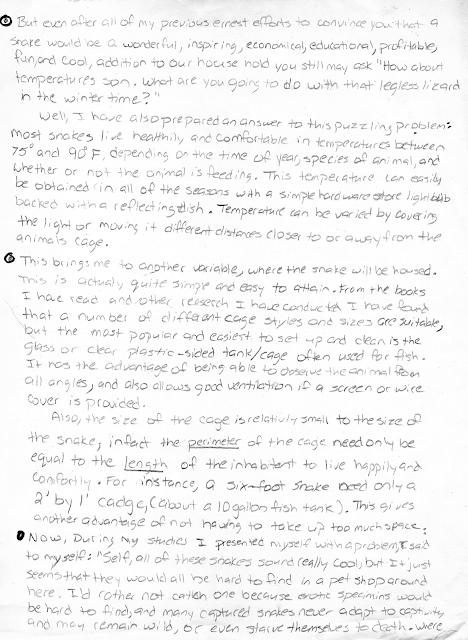 Snake essay 100 words picture