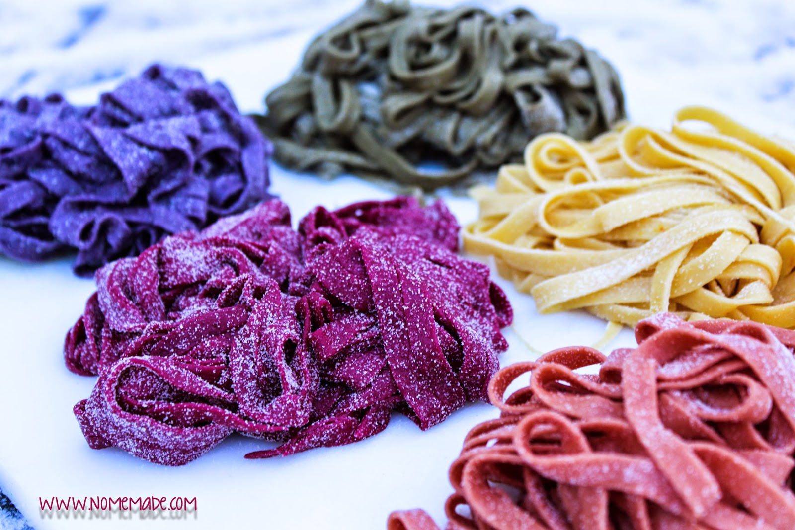 Recipes Rainbow Pasta