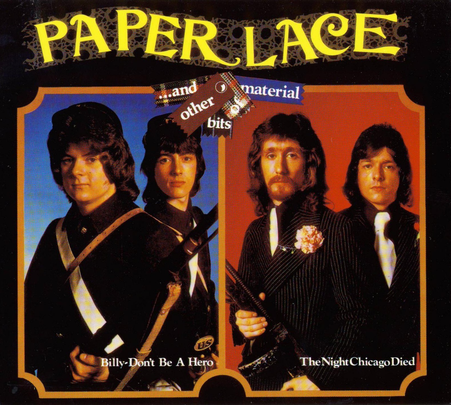 Paper Lace — And Other Bits Of Material 1974 60's70's ROCK