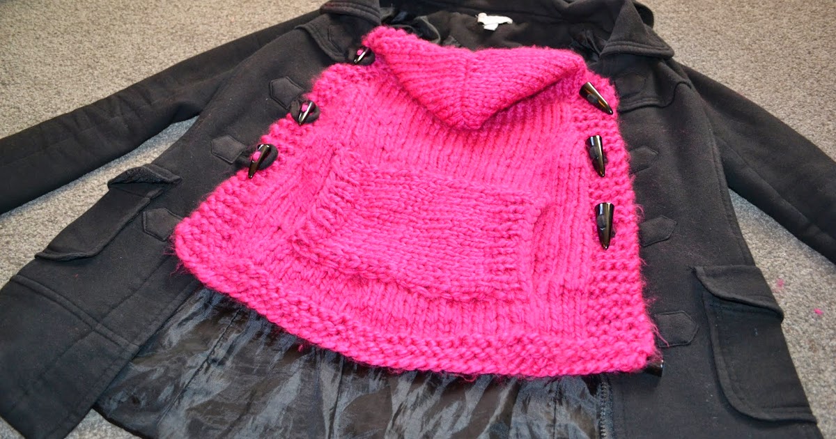 Coat Extender for Baby Carrier A Little Knit