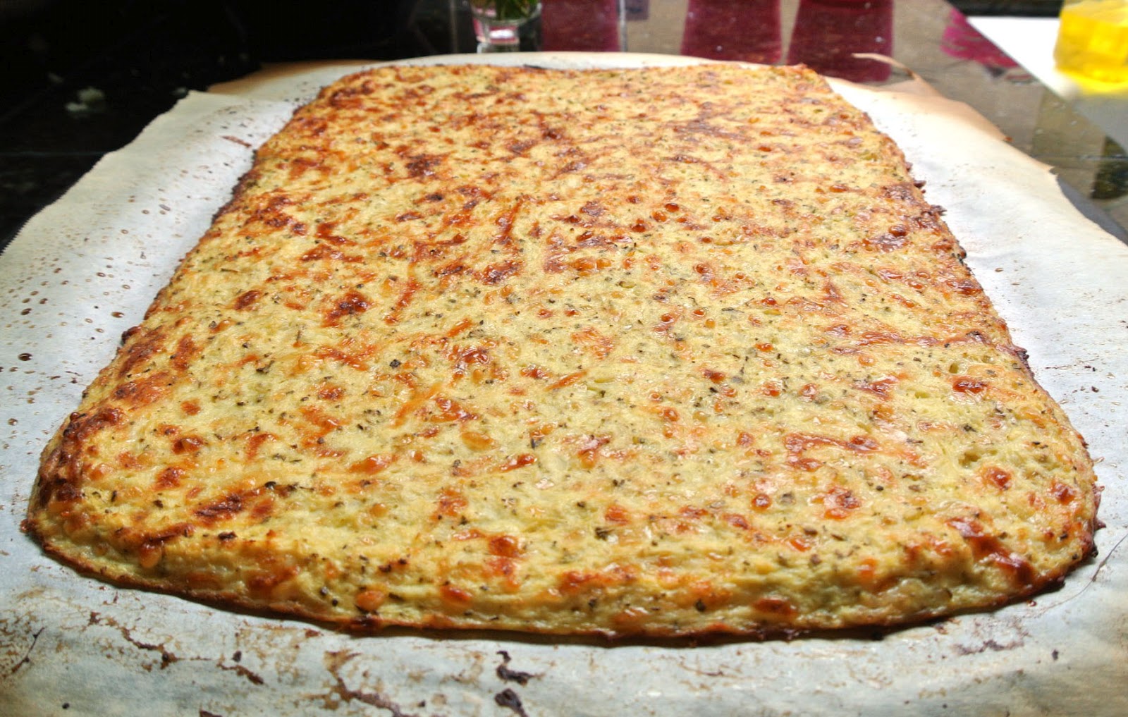 Mom, What's For Dinner? Cheesy Garlic Cauliflower Bread Sticks