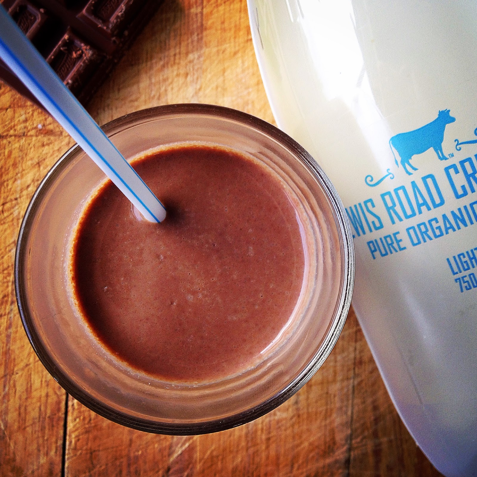Homemade chocolate milk The KitchenMaid
