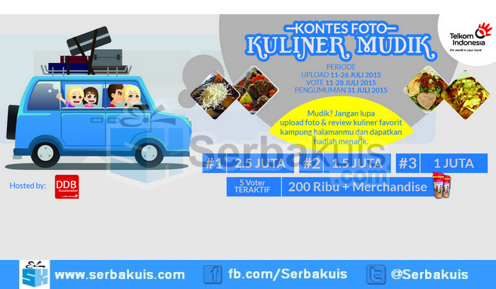 Kontes Foto Kuliner Mudik Berhadiah Uang Total 6 Juta Kontes Foto Kuliner Mudik Berhadiah Uang Total 6 Juta