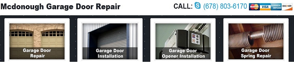 Mcdonough Garage Door Repair