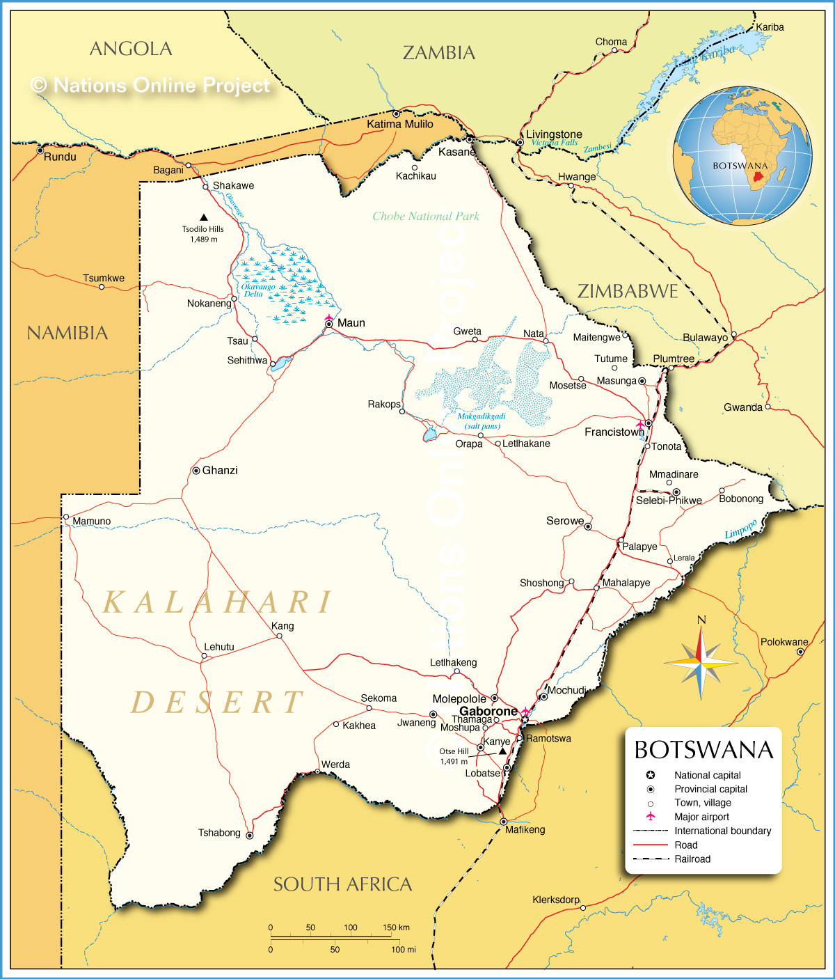 Botswana plans photovoltaic solar power plant to produce up to 200 MW
