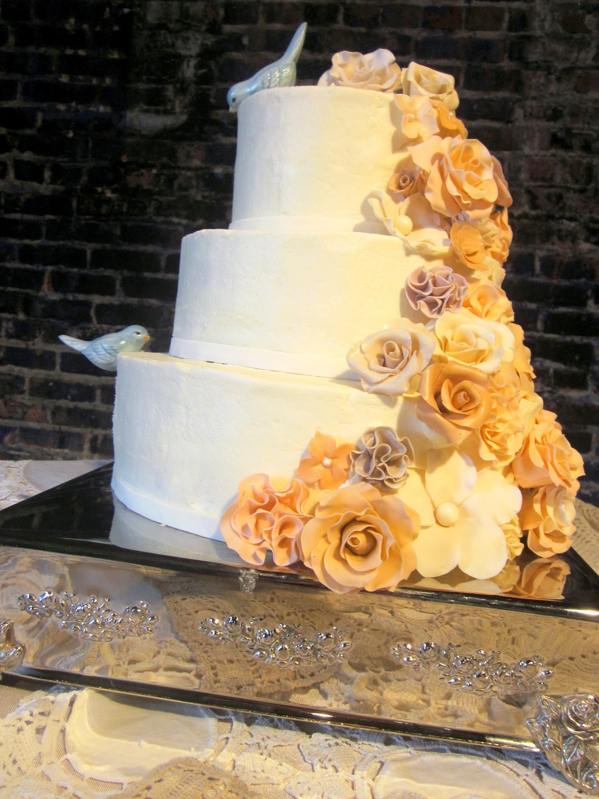 Darlin' Designs Vintage Wedding Cake Darlin' Designs Vintage Wedding Cake