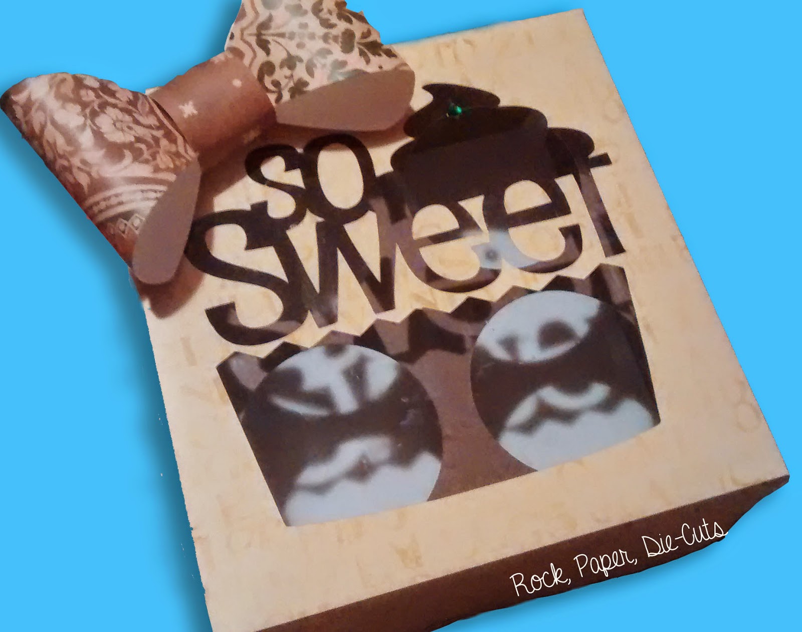 Rock, Paper, Diecuts! Cricut Explore Tutorial 4 Holed "So Sweet