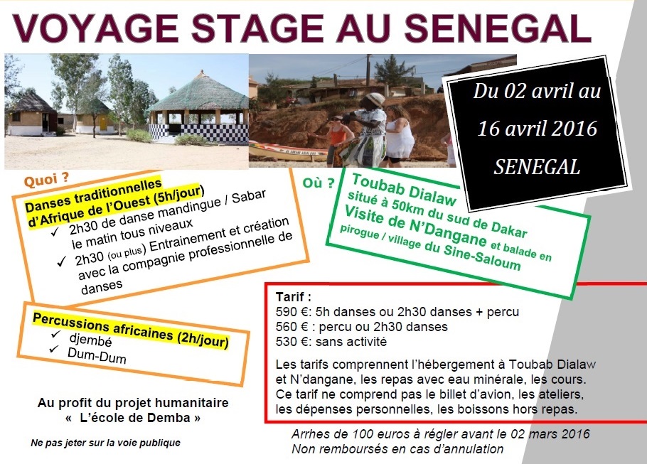 voyages et rencontres au sngal